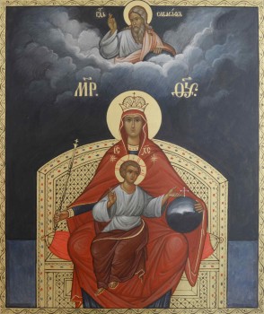 Икона Божией Матери, именуемая "Державная"